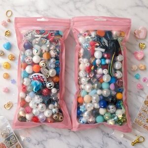 Mega Craft Bead Mix Bundle Pen Keychain DIY Lots